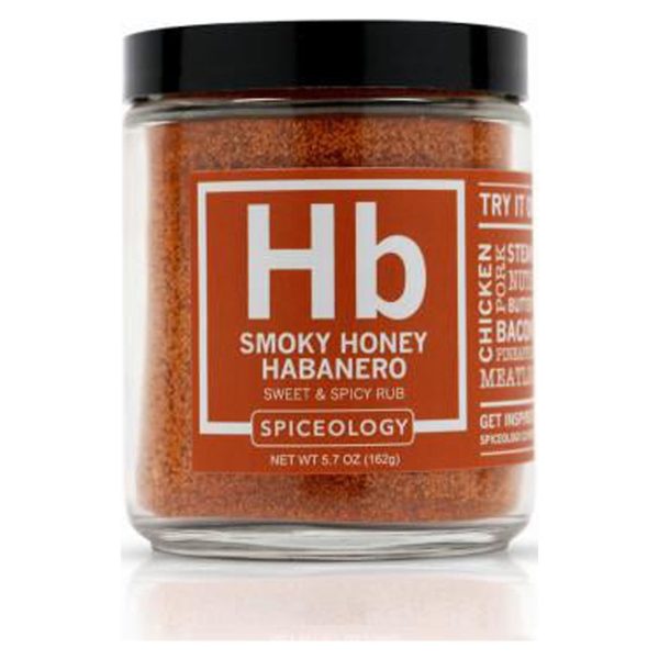 Spiceology Smoky Honey Habanero Sweet and Spicy Seasoning Rub 5.7 oz Discount