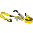 Keeper 1-1 4 in. W X 14 ft. L Yellow Tie Down w Ratchet 1000 lb 1 pk Online now