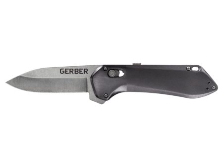 Gerber Highbrow Black 7CR17MOV Steel 6.9 in. Folding Knife Discount