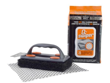 Proud Grill Q-Swiper Grill Cleaning Kit 7 in. H X 3 in. L X 3.4 in. W 26 pc Online Hot Sale