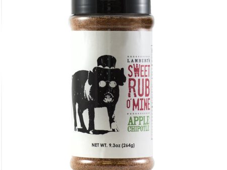 Lambert s Sweet Rub O Mine Apple Chipotle BBQ Rub 9.3 oz Hot on Sale