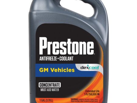 Prestone Dex-Cool Concentrated Antifreeze Coolant 1 gal Hot on Sale