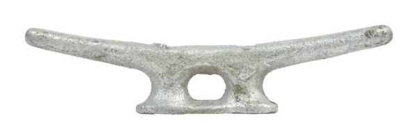 Seachoice Galvanized Iron 8 in. L Open Base Dock Cleat 1 pk For Sale