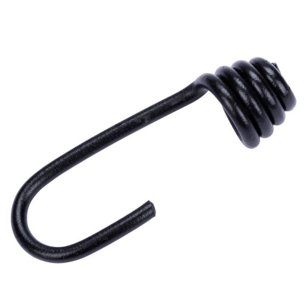 Keeper Black Bungee Cord Hooks 3 in. L X 1 4 to 5 16 in. 4 pk Sale