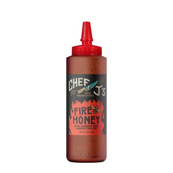 Chef J s BBQ Provisions Sweet and Spicy Fire Honey 12 oz Online