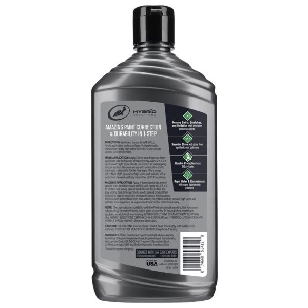 Turtle Wax Hybrid Solutions Ceramic Polish and Wax 14 oz Online Sale