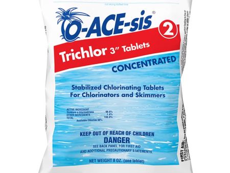 O-ACE-sis Tablet Trichlor 8 oz Fashion