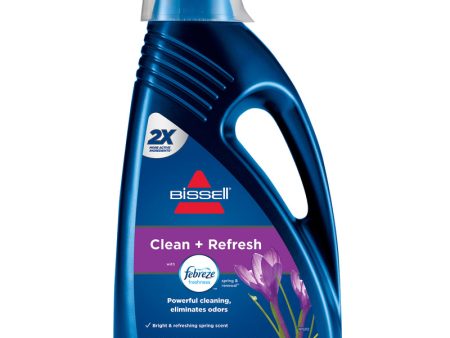 Bissell Febreze Freshness Spring & Renewal Scent Carpet Cleaner 60 oz Liquid Concentrated For Cheap