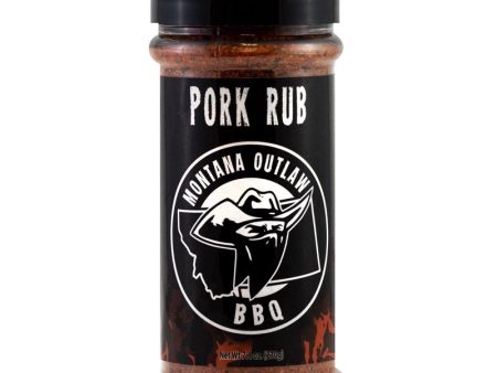 Montana Outlaw Pork BBQ Rub 7.4 oz For Sale