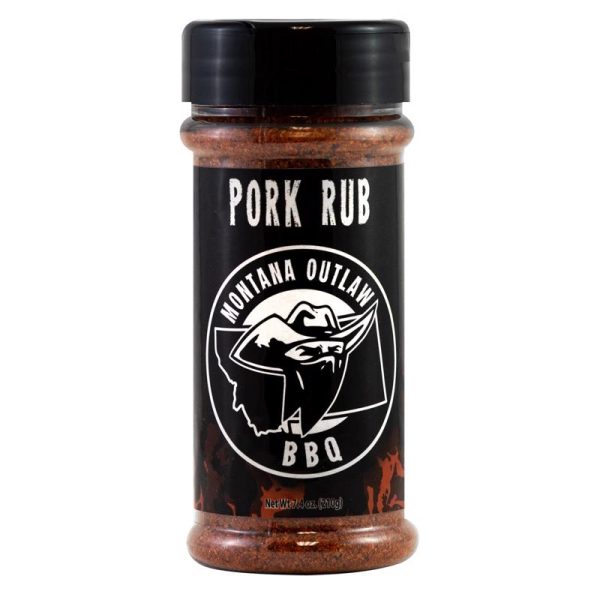 Montana Outlaw Pork BBQ Rub 7.4 oz For Sale