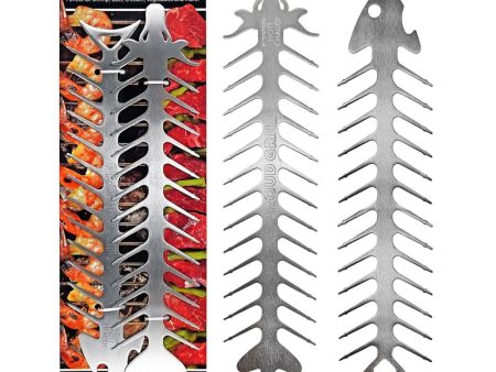 Proud Grill Slide & Serve BBQ Skewers Silver Stainless Steel Skewers Fashion