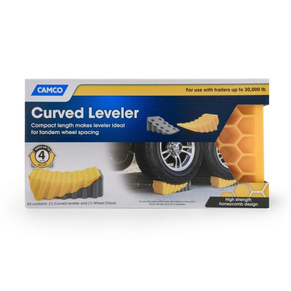 Camco Curved Leveler 1 pk - Total Qty: 1; Each Pack Qty: 1 Hot on Sale