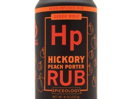 Spiceology Derek Wolf Hickory Peach Porter BBQ Rub 8 oz Fashion