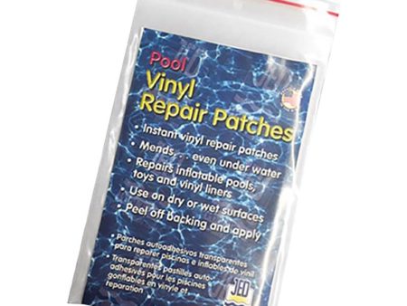 JED Pool Tools Vinyl Pool Repair Kit 3 in. W X 5 in. L Discount