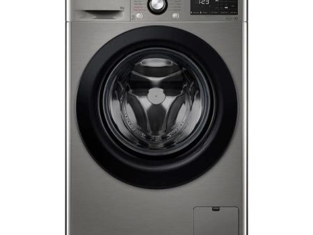 LG, F4R3TYG6P, Washing Machine, 8 kg, Silver. on Sale