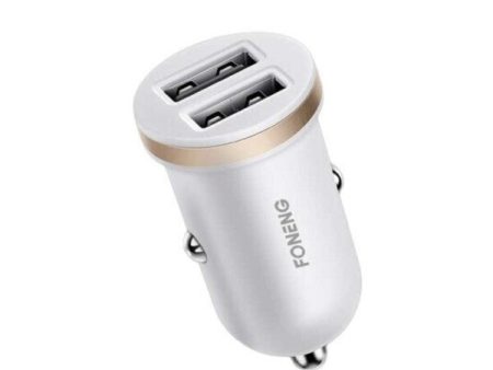 Foneng, C10, Car Charger, Black and White. Sale