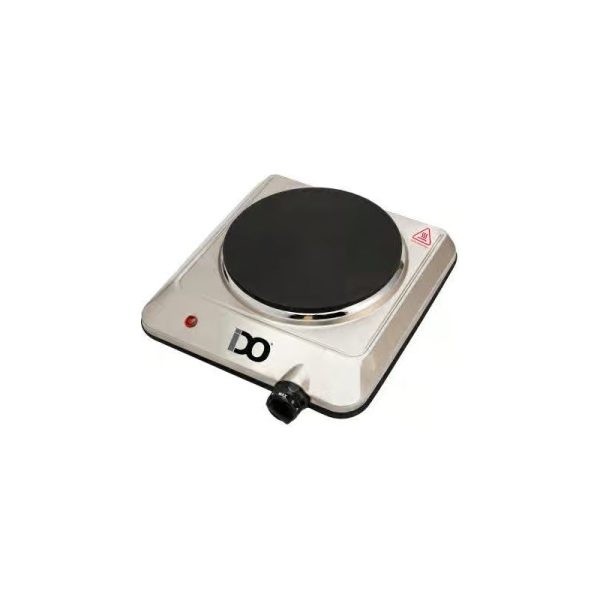 IDO, HP1E1500-SV, Electric Single Hot Plate, 1500 Watt, Black and Silver. For Discount