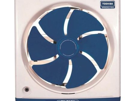 Toshiba, VRH20J10U, Kitchen Ventilating Fan, 20 cm, Off white x Blue. Hot on Sale