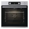 Gorenje, BSA6737E15X, Built-In Oven, 60 Cm, Black x Silver. Fashion