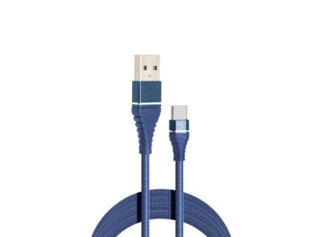 A.BST, USB Type C Cable, Blue. Online now