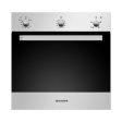 Hoover, HGGGF3, Built-In Oven, 60 Cm, Gas, Silver x Black. For Cheap