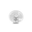 Tornado, TOF-49Y, Orbit Fan, 16 Inch, 4 Blades, White. Fashion