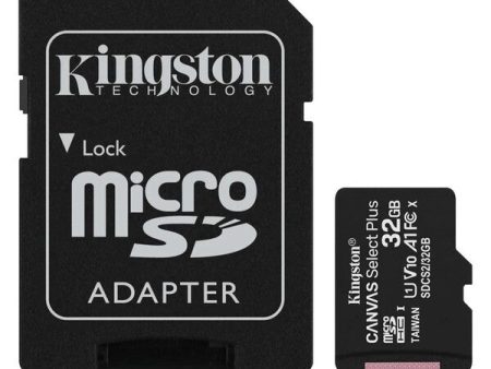 Kingston, Memory card, 32GB, Black. Hot on Sale